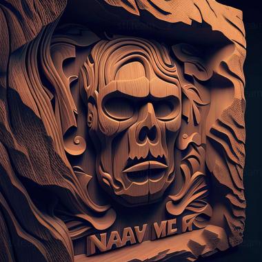 3D модель Гра Ненсі Дрю Істота з печери Капу (STL)